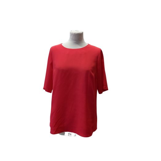 Dunnes Stores Red Round Neck Top - Size M
